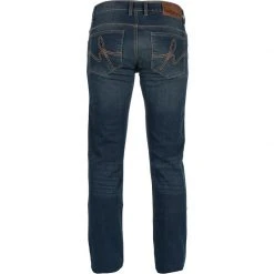 Jeans Helstons Midwest Blu - Pantaloni Uomo in Denim di Alta Qualità 5 Jeans Helstons Midwest Blu - Pantaloni Uomo in Denim di Alta Qualità -Negozio di moto Helstons 2020001bl retro
