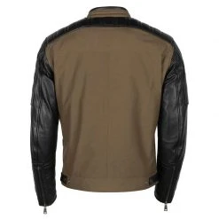 Giacca Tessuto Helstons Cruiser Kaki Marrone - Abbigliamento Uomo -Negozio di moto Helstons 2021061 km retro
