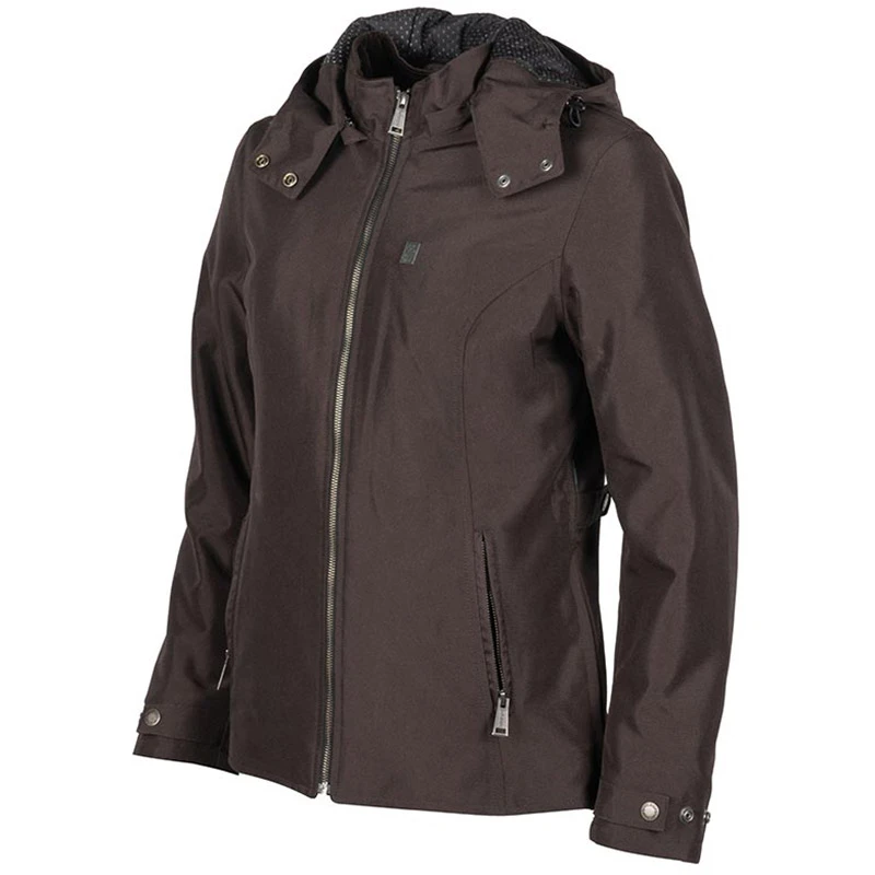 Helstons Claire Marrone - Giacca Donna in Tessuto Elegante 1 Helstons Claire Marrone - Giacca Donna in Tessuto Elegante