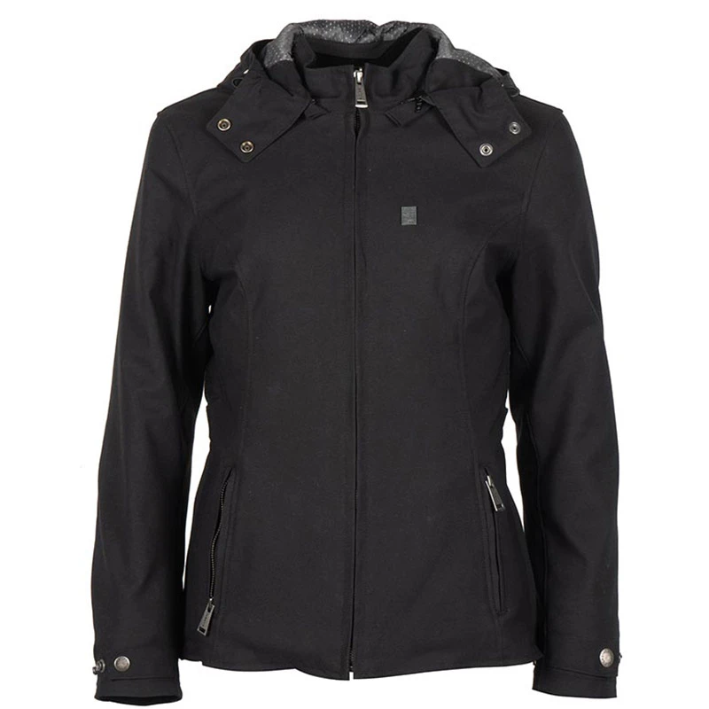 Giacca in Tessuto Donna Helstons Claire Nero - Elegante e Confortevole 2 Giacca in Tessuto Donna Helstons Claire Nero - Elegante e Confortevole - immagine 2
