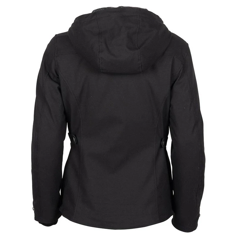 Giacca in Tessuto Donna Helstons Claire Nero - Elegante e Confortevole 3 Giacca in Tessuto Donna Helstons Claire Nero - Elegante e Confortevole - immagine 3