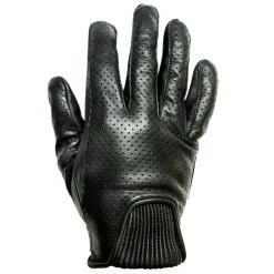 Estivi Guanti In Pelle Helstons Charly Soft Nero - Guanti Estivi in Pelle di Alta Qualità