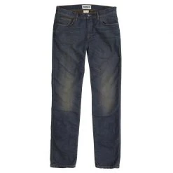 Jeans Moto Helstons Corden Dirty Blu - Pantaloni da Motociclista di Alta Qualità