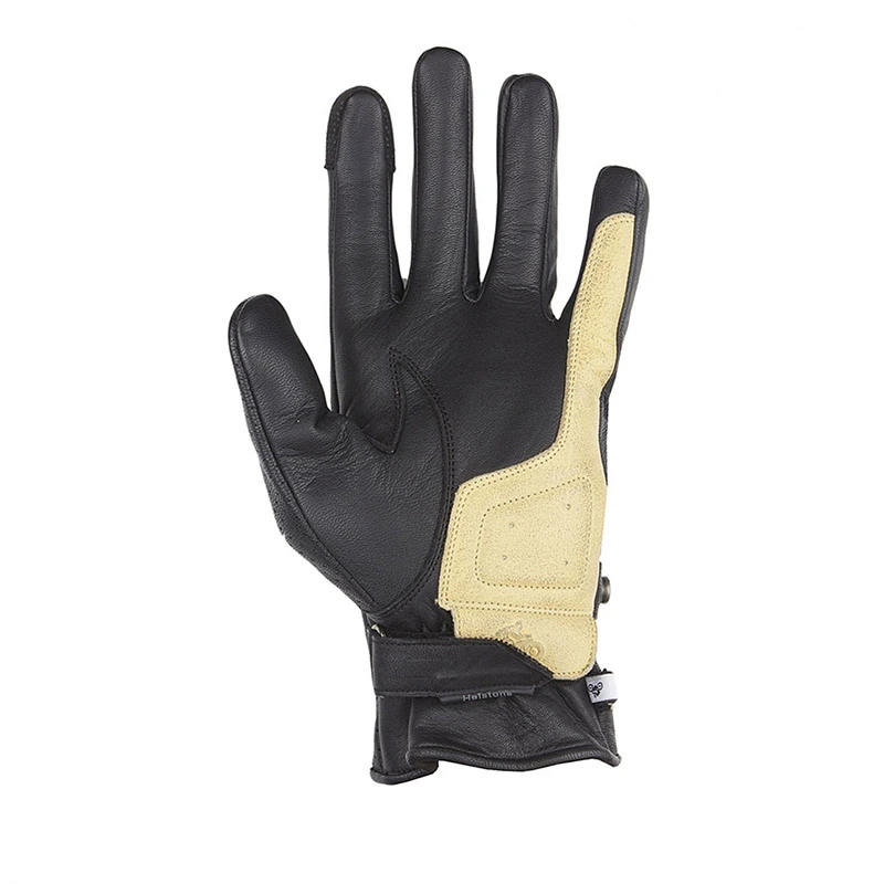 Guanti Estivi Helstons Eagle Air Nero Arancio Beige - Confort e Stile 2 Guanti Estivi Helstons Eagle Air Nero Arancio Beige - Confort e Stile - immagine 2