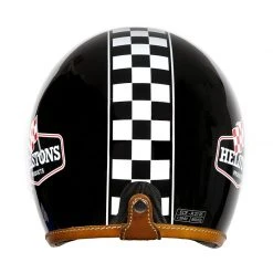 Casco Helstons Flag Carbon Nero Personalizzabile - Caschi Jet di Alta Qualità -Negozio di moto Helstons helstons flag helmet nero 3