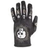 Guanti Estivi Helstons Kustom Skull Nero - Comodi e Stilosi