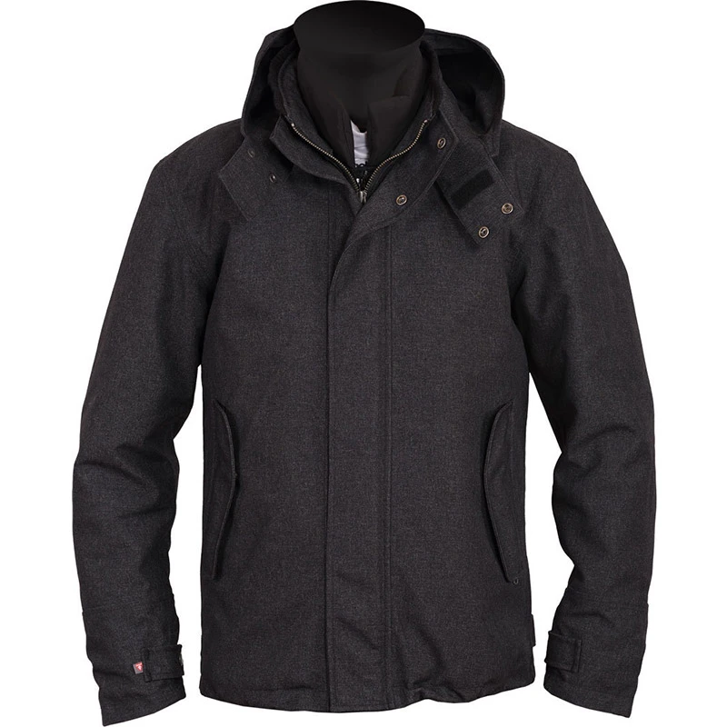 Giacca in Tessuto Helstons Lincoln Grigio - Abbigliamento Uomo 1 Giacca in Tessuto Helstons Lincoln Grigio - Abbigliamento Uomo