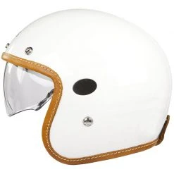 Casco Helstons Naked Carbon Bianco - Personalizzato - Caschi Jet