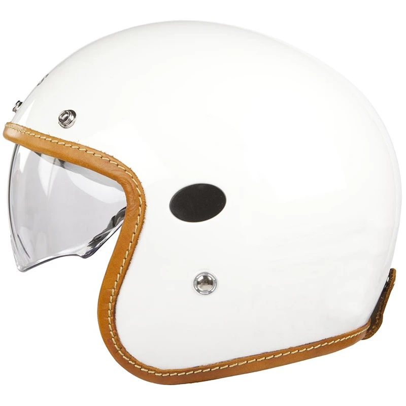 Casco Helstons Naked Carbon Bianco - Personalizzato - Caschi Jet 1 Casco Helstons Naked Carbon Bianco - Personalizzato - Caschi Jet