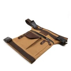 Tessuto Borsa Da Gamba Helstons Beige Marrone - Elegante e Pratica