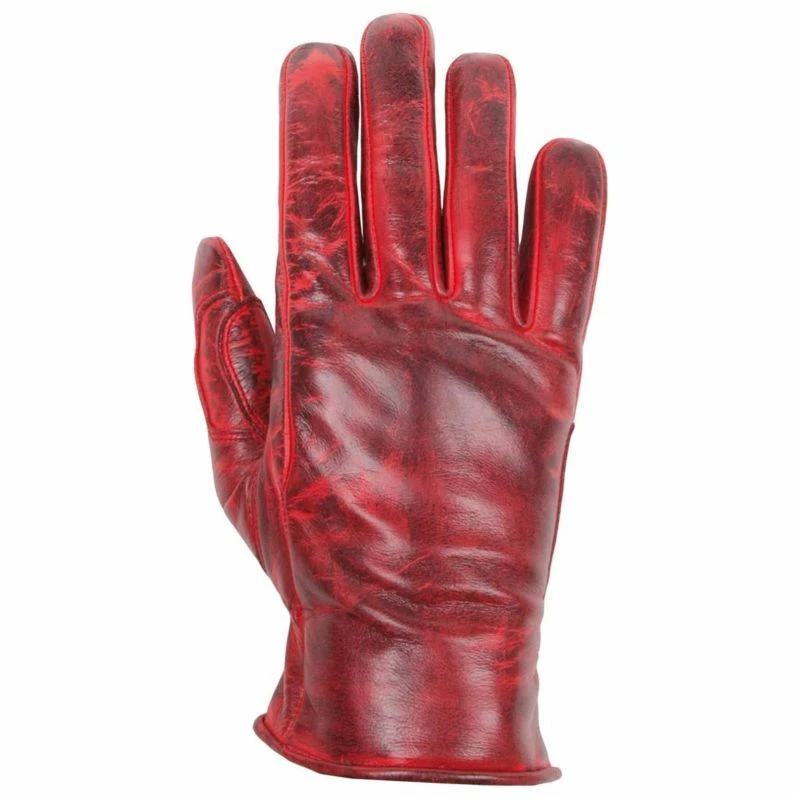 Estivi Guanti Donna Helstons Stella Rosso - Guanti Eleganti per Estate