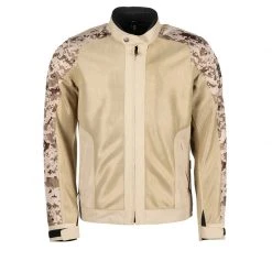Giacca Tessuto Traforate Helstons Stoner Mesh Camouflage Beige - Abbigliamento Uomo