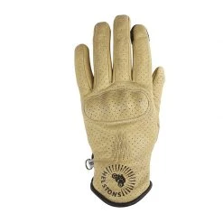 Guanti estivi in pelle Helstons Sunshine Air Beige - Comfort e stile
