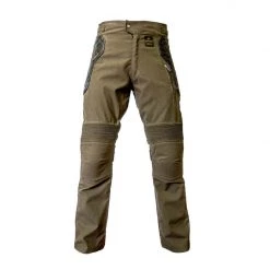 Pantaloni Moto in Tessuto Helstons Tokyo Verde Militare - Abbigliamento per Motociclisti
