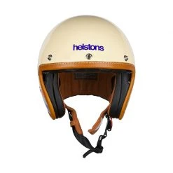 Custom Casco Helstons Mora Beige - Caschi Jet Personalizzati -Negozio di moto Helstons rukka mora helmet beige 4
