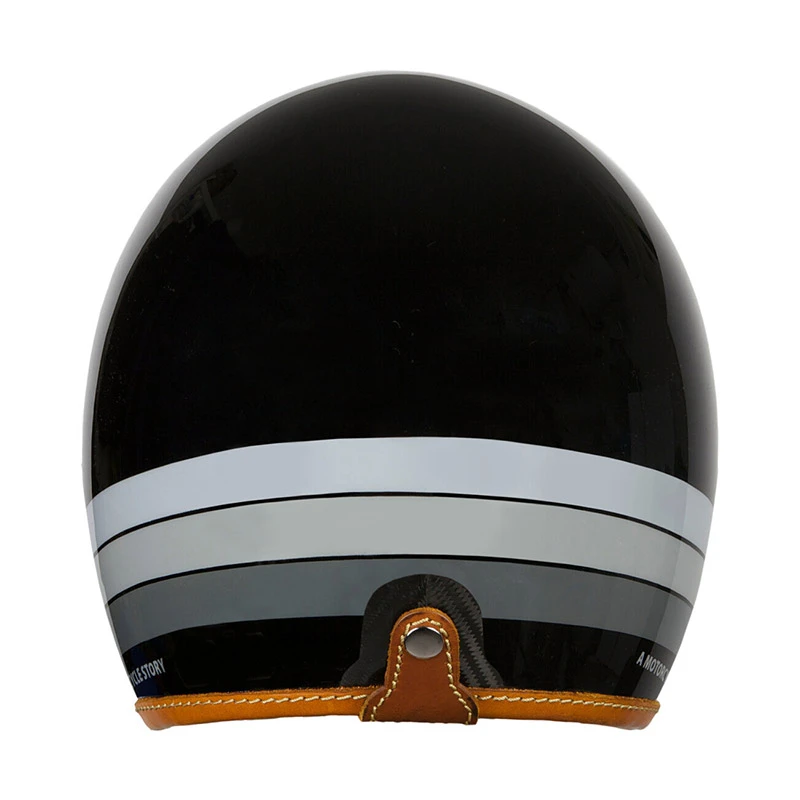 Casco Helstons Mora Nero - Casco Jet Personalizzabile per Massima Sicurezza e Stile 3 Casco Helstons Mora Nero - Casco Jet Personalizzabile per Massima Sicurezza e Stile - immagine 3