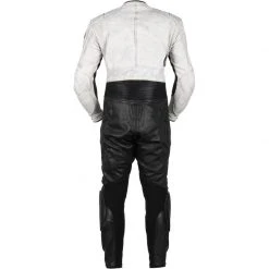 Pelle Intere Tuta Pelle Helstons Stirling Bianco Nero | Abbigliamento in Pelle di Alta Qualità -Negozio di moto Helstons tuta stirling helstons retro